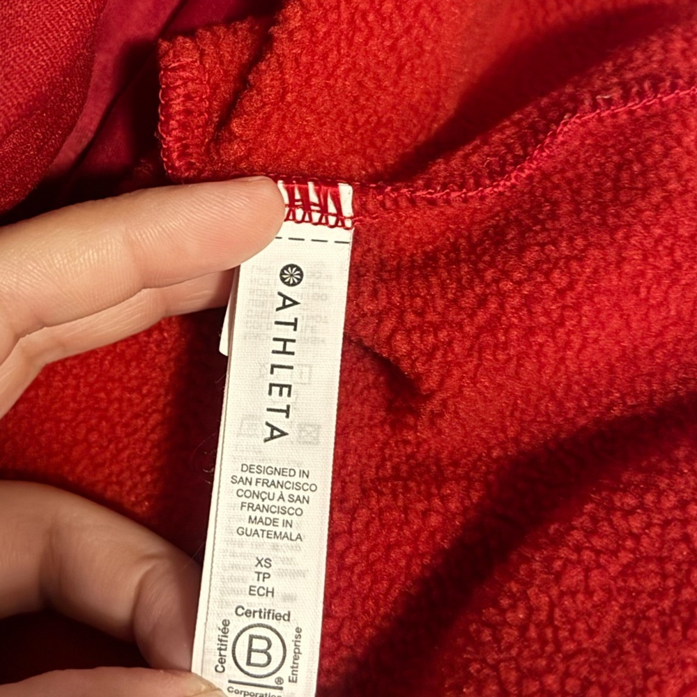Athleta ALTITUDE POLARTEC FUNNEL NECK SWEATSHIRT - Picture 11 of 12